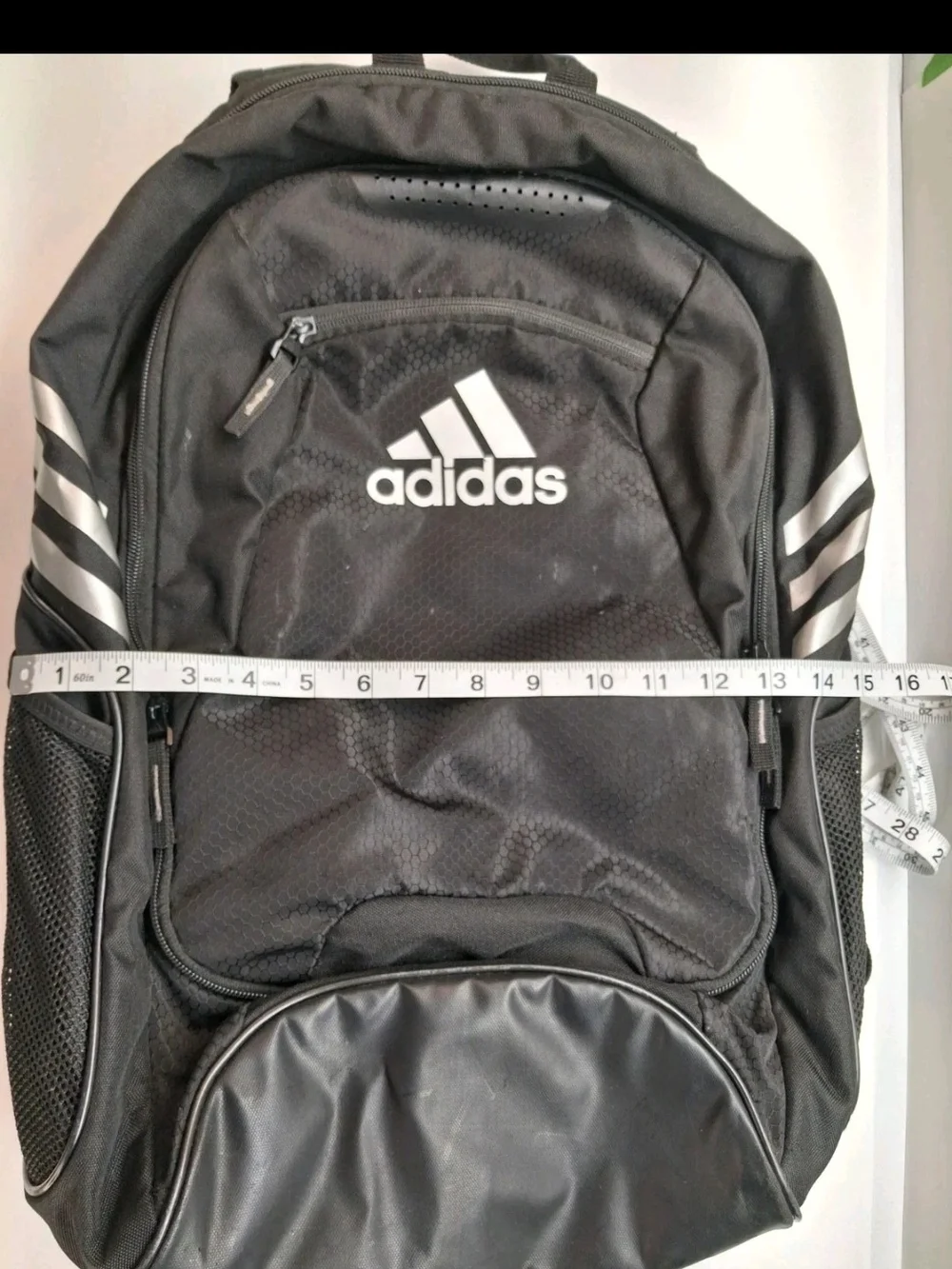 adidas Black and White Performance Backpack